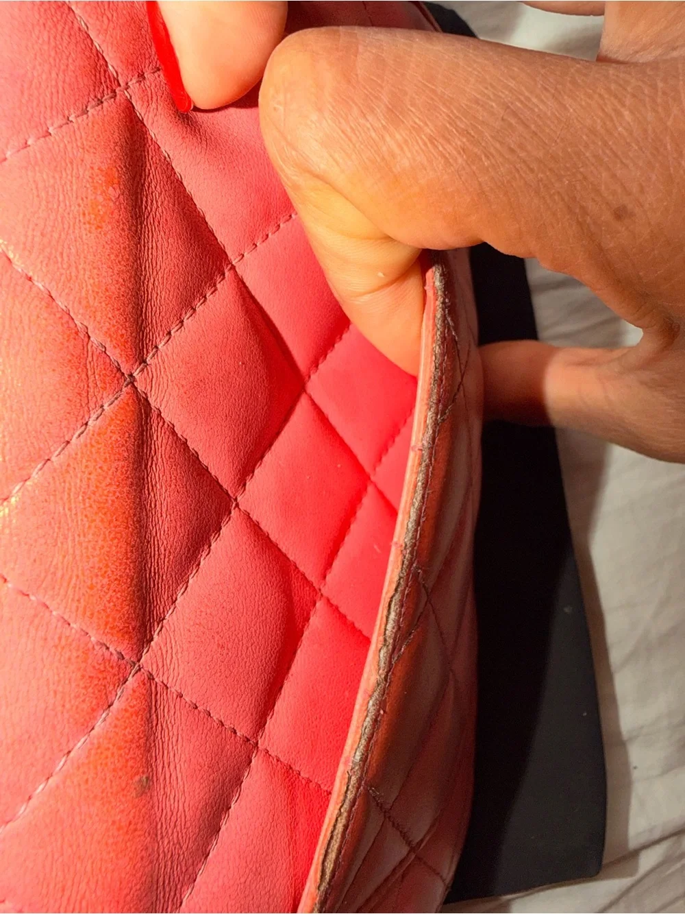CHANEL Pink Quilted Flap Crossbody with Gold CC mini Bag